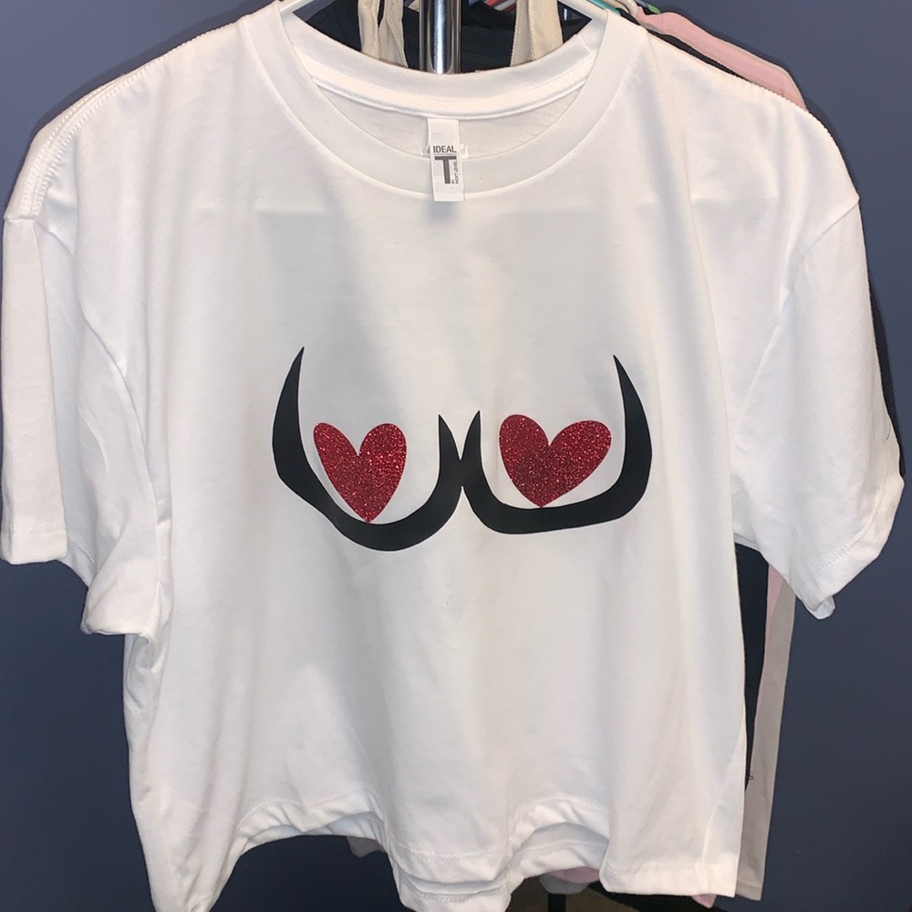 NEW! SUGAR T*TS crop tee